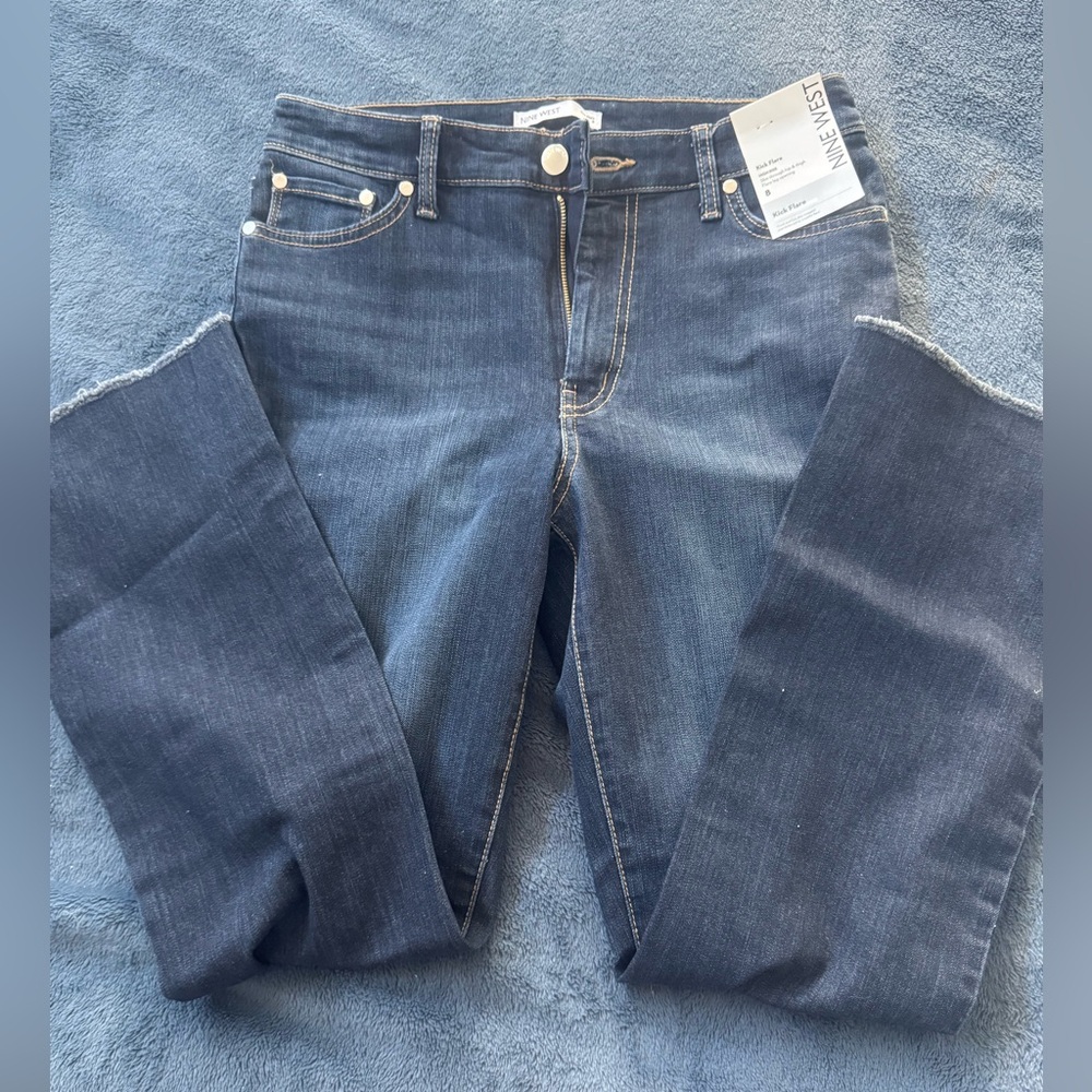 Nine West Jeans, Flare Leg, High Rise, Size 8